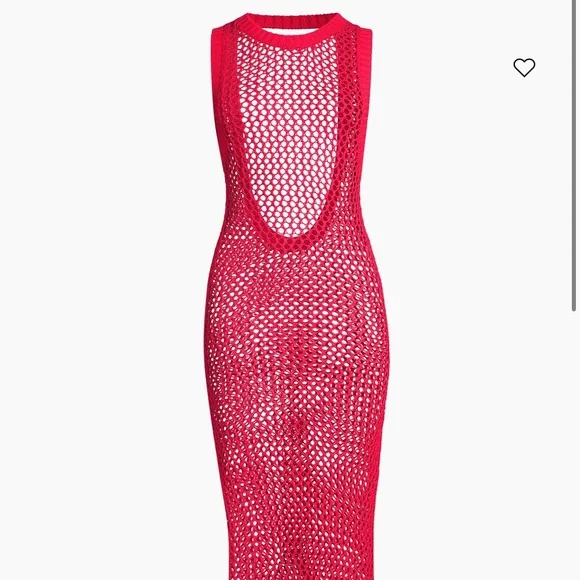 Beach RiotHolly Net Cover-Up Midi-Dress